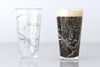 Athens OH Map Pint Glass Pair - Green & White