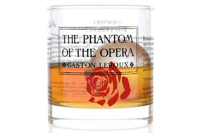 The Phantom of the Opera - Leroux Rocks Glass