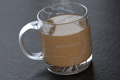 Philadelphia Map Coffee Mug