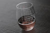 Phoenix AZ Map Stemless Wine Glass