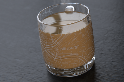 Pittsburgh Map Coffee Mug