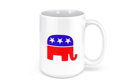 Political Party Ceramic Mug - 15oz