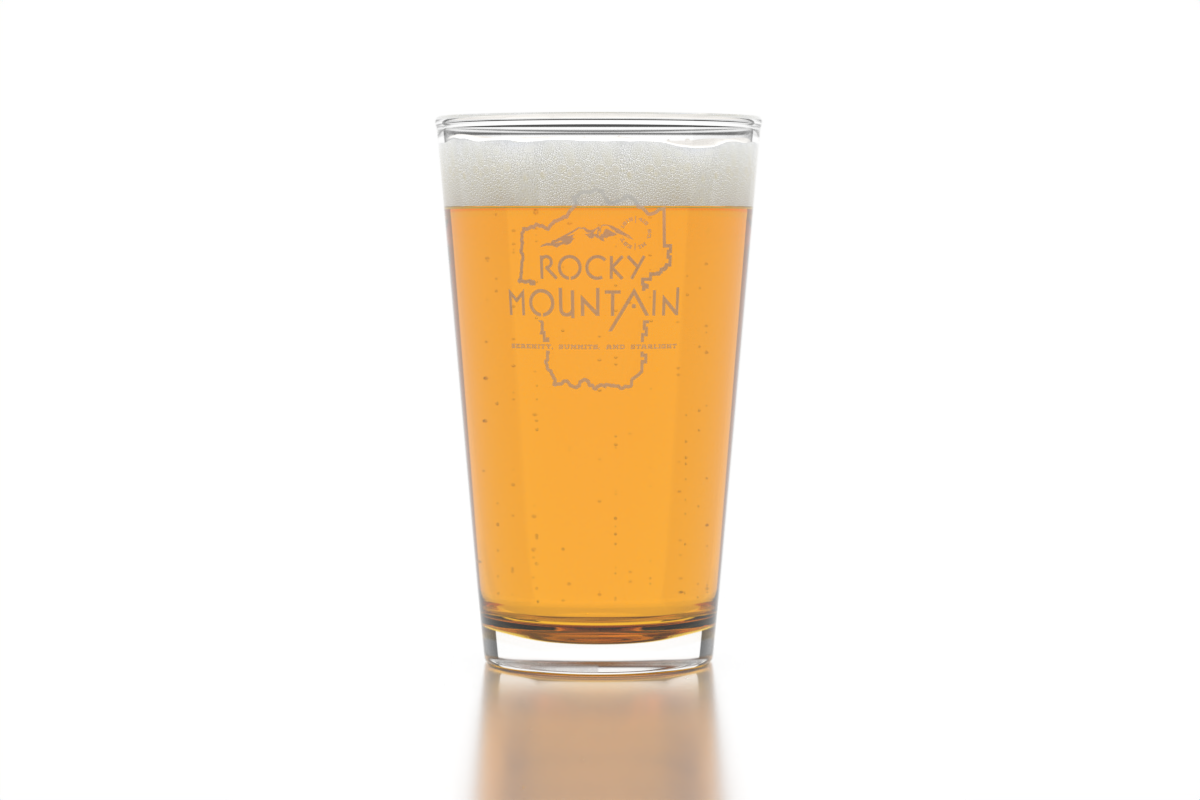 Rocky Mountain Pint Glass