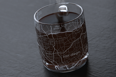 San Diego Map Coffee Mug