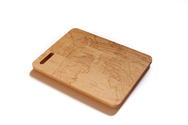 San Francisco Map Bar Board