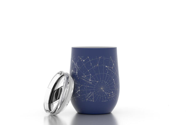 Custom Night Sky 12 oz Insulated Wine Tumbler