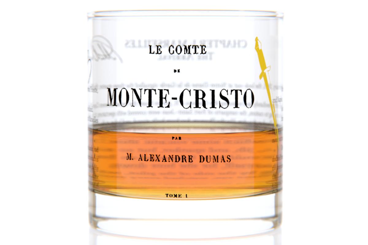 Count of Monte Cristo - Dumas Rocks Glass