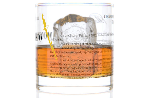 Count of Monte Cristo - Dumas Rocks Glass