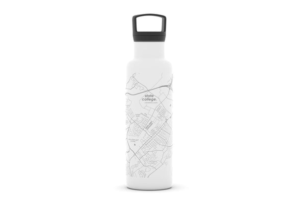 College Town Maps 21 oz Insulated Hydration Bottle