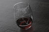 World Map Stemless Wine Glass