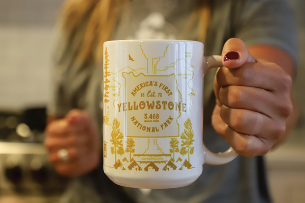 Yellowstone 15 oz Ceramic Mug
