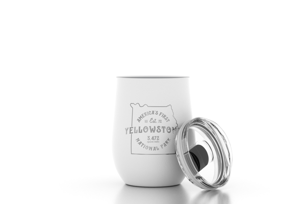 Yellowstone 12 oz Insulated Wine Tumbler