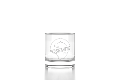Yosemite Rocks Glass