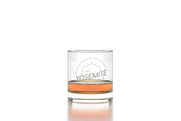 Yosemite Rocks Glass