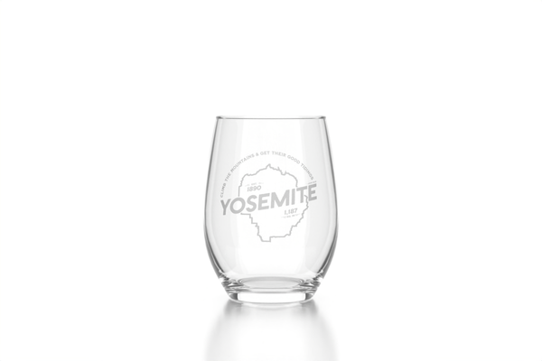 Yosemite Stemless Wine Glass