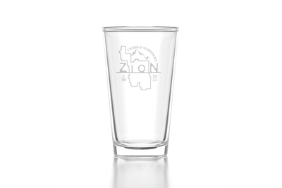 Zion Pint Glass