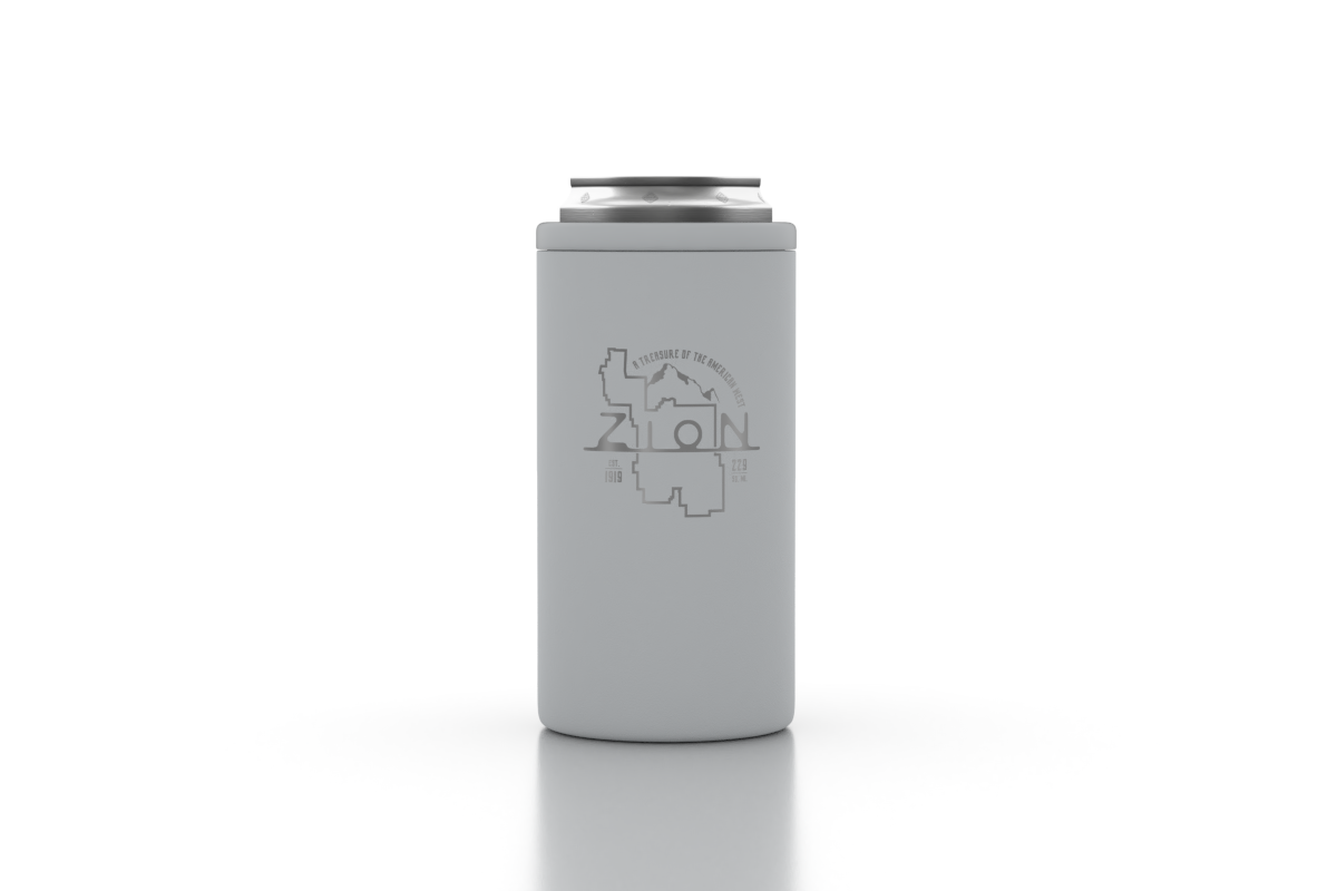 Custom Zion 16 Oz Tall Can Cooler Well Told - Main Image