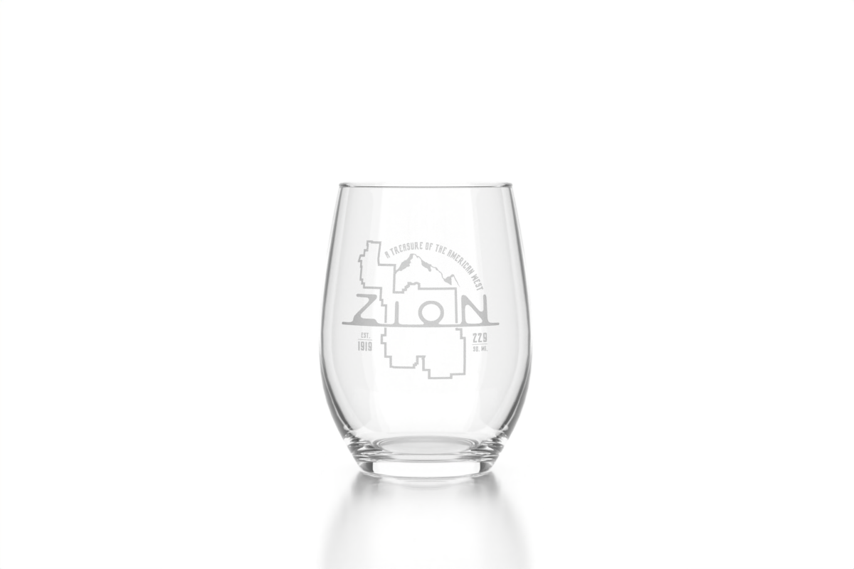 Cute Giraffe Glasses Stemless Wine Glass